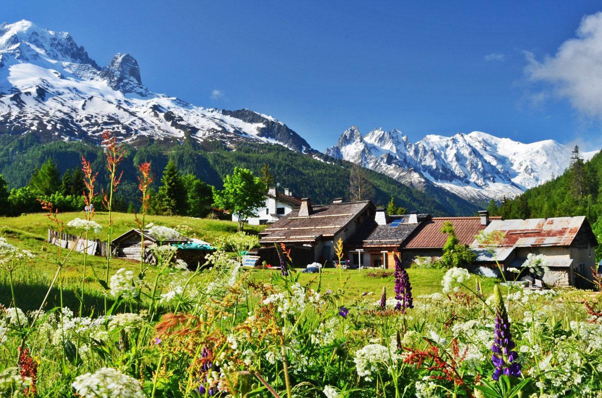 Auberge La Boerne Chamonix Bagian luar foto