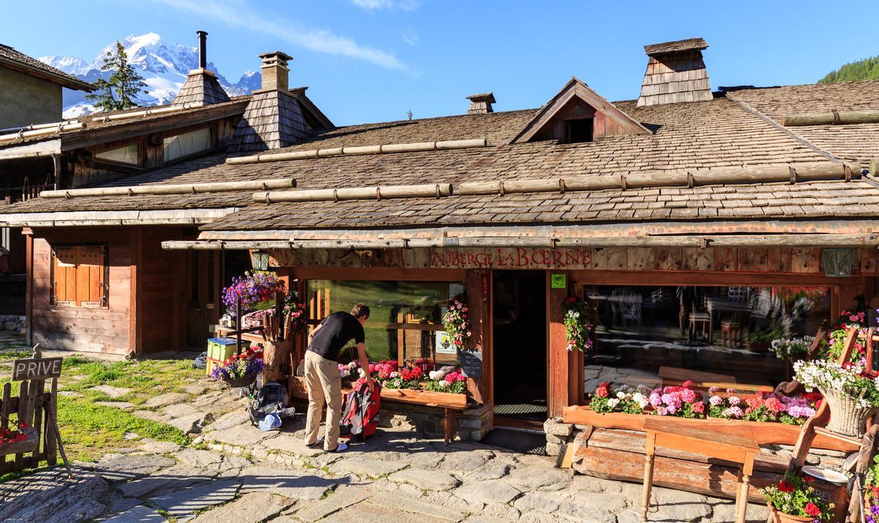 Auberge La Boerne Chamonix Bagian luar foto